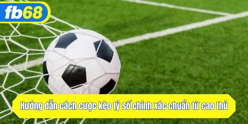Hướng dẫn cách cược kèo tỷ số chuẩn từ cao thủ