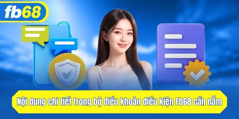 Nội dung chi tiết trong bộ điều khoản điều kiện Fb68 cần nắm