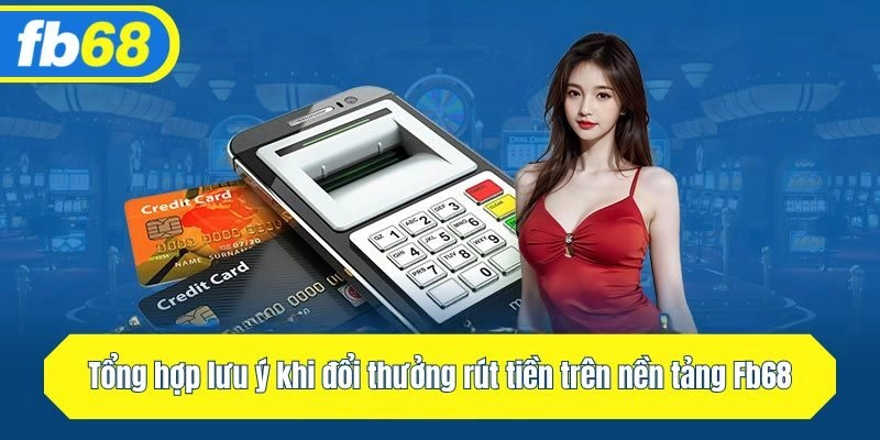 Tổng hợp lưu ý khi đổi thưởng trên nền tảng Fb68